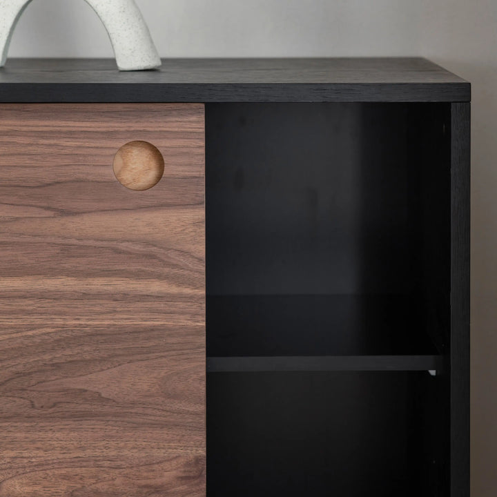 Barbican Oak Stained Sideboard