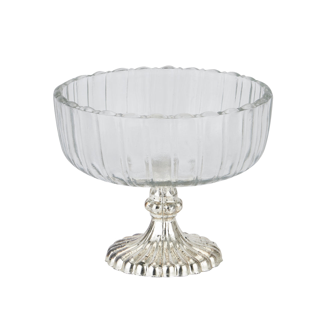 Small Fluted Glass Display Bow