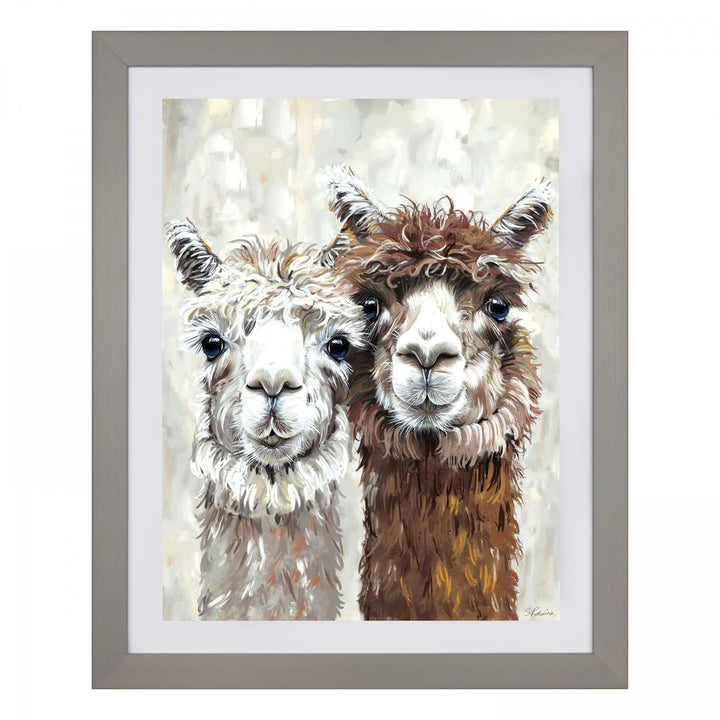 Abe and Lincoln Framed Art