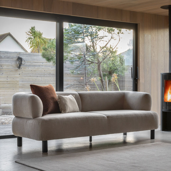 Ardo 3 Seater Sofa | Stone