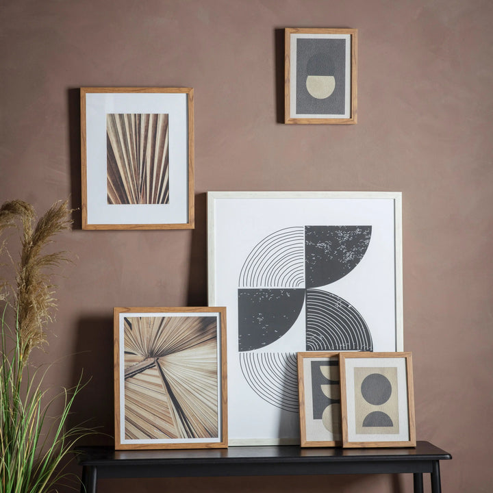 Sabal Framed Art 50cm