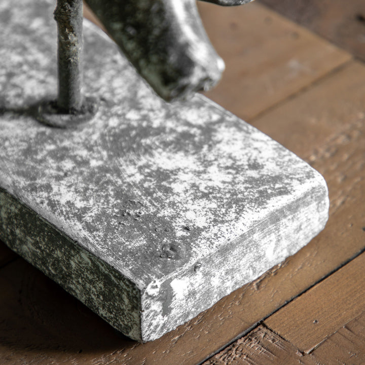 Julius Horse Antique White