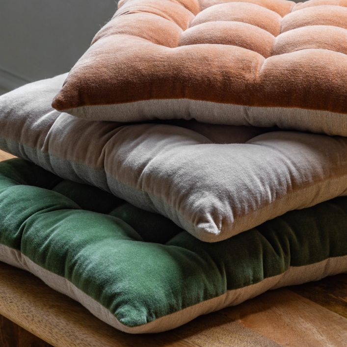 Cotton Velvet Seat pad