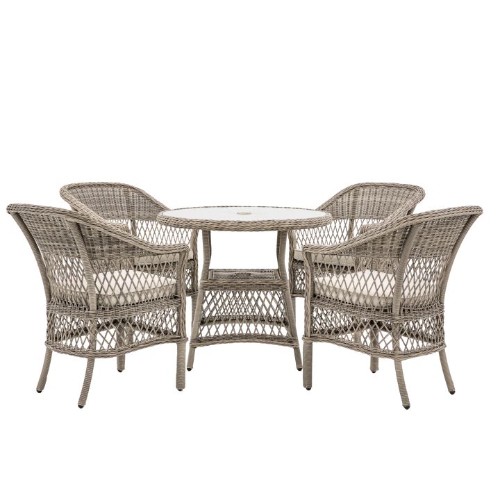 Menton 4 Seater Dining Set