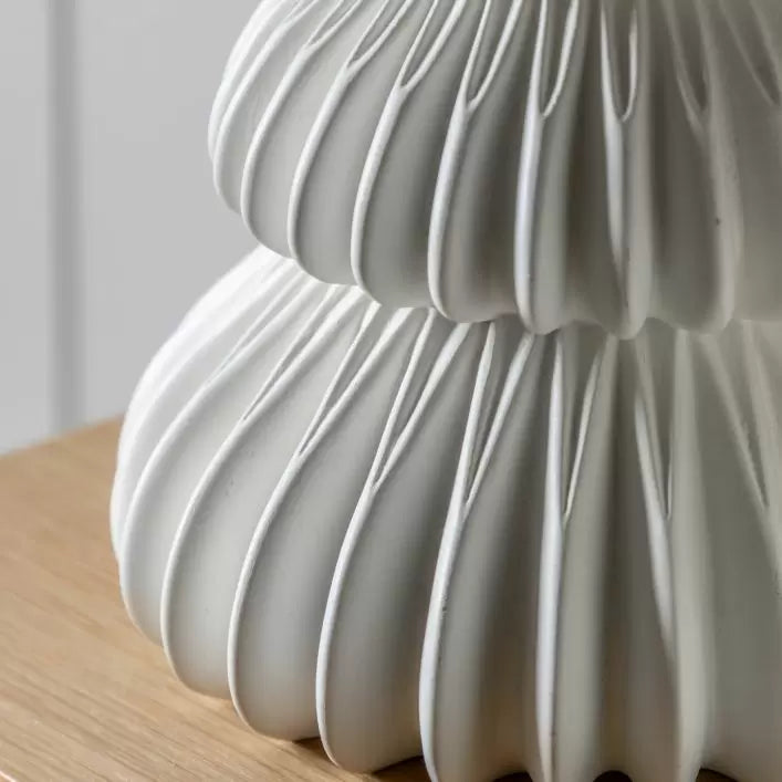 Pearly Warm White Christmas Tree Large 43cm