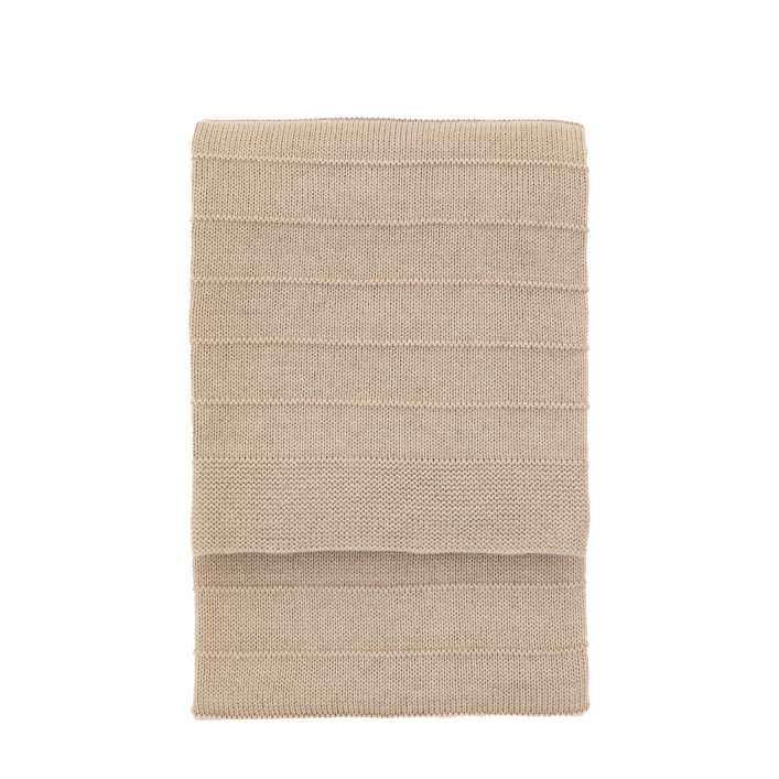 Florence Knit Throw - Taupe