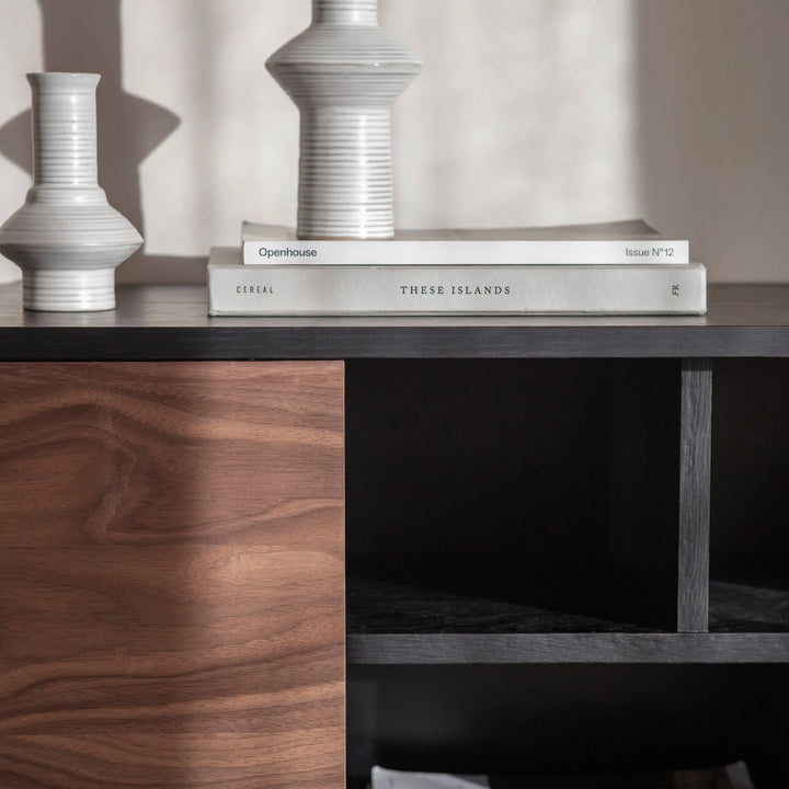 Barbican Oak Stained Sideboard