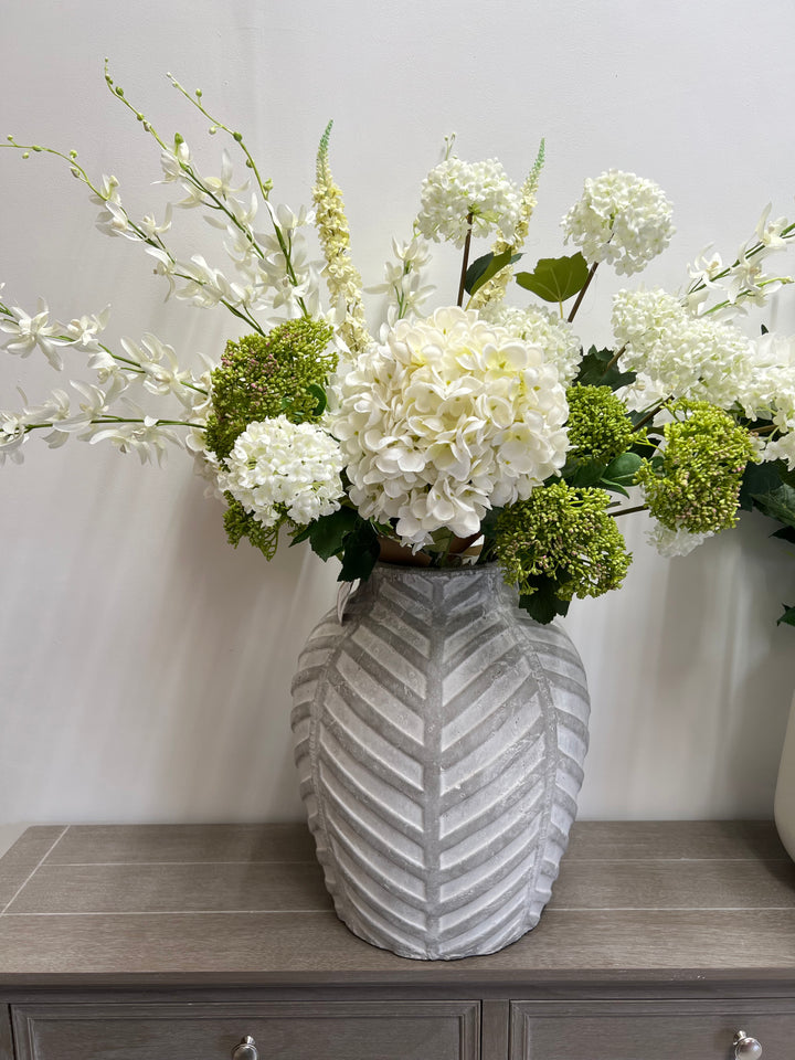 Bloomville Stone Vase