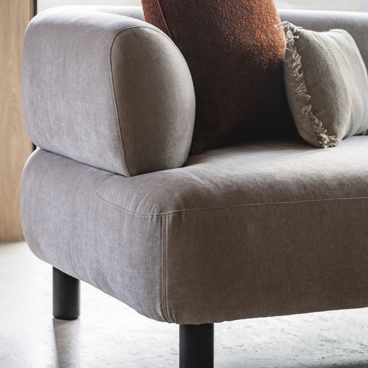 Ardo 3 Seater Sofa | Stone