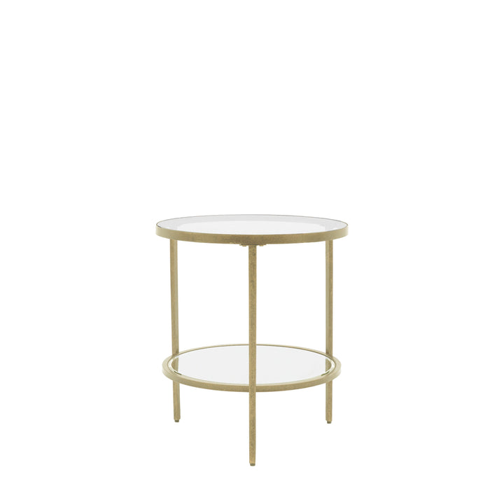 Hudson Side Table | Champagne