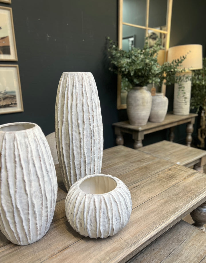 Lorenzo Large Fin Vase 49cm