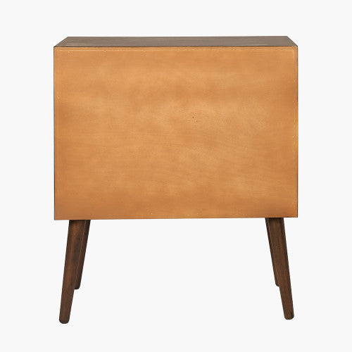 Klee Mulberry Pine Wood 3 Drawer Unit