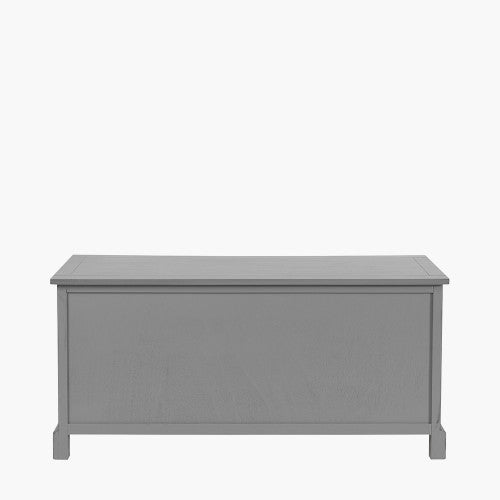 Devonshire Grey Pine Wood 3 Drawer 3 Basket Unit
