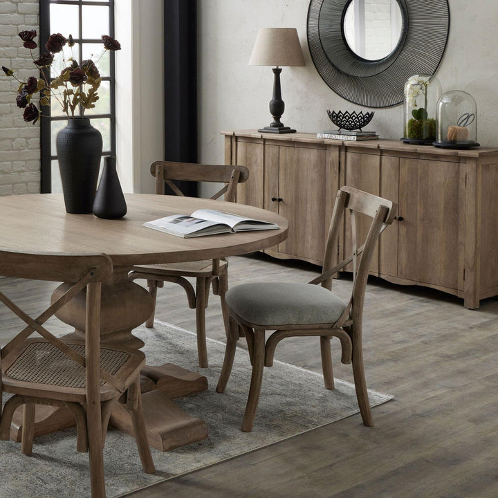 Bordeaux Collection Pedestal Dining Table