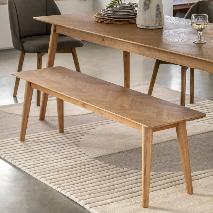 Malmö Oak Dining Bench