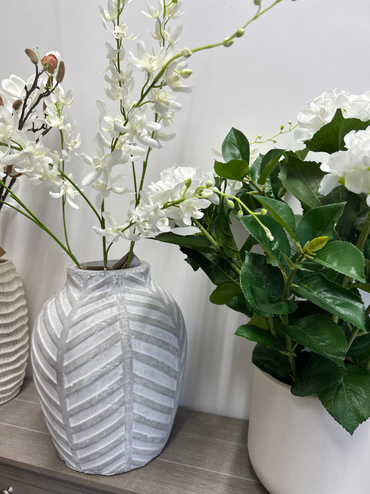 Bloomville Stone Vase