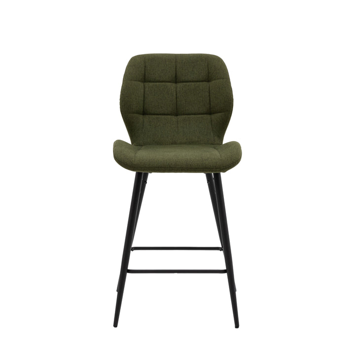 Contemporary Stool 2pk Bottle Green