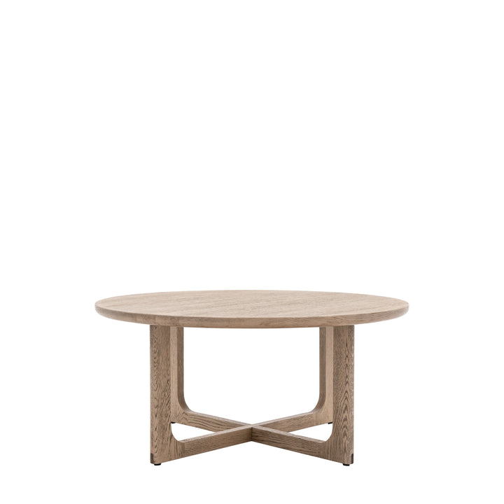 Craft Round Coffee Table | Smoked