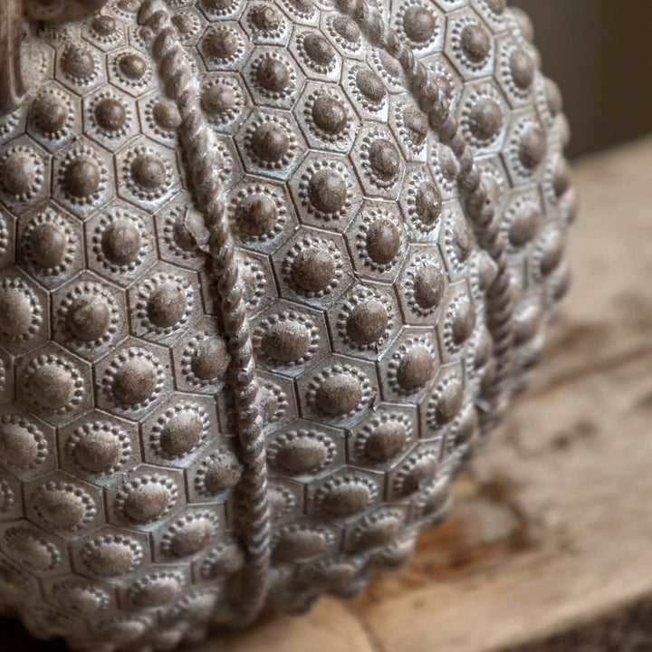 Resin Pumpkin Natural 22cm