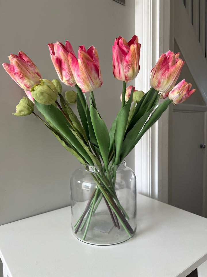 Small Contemporary Glass Jar vase