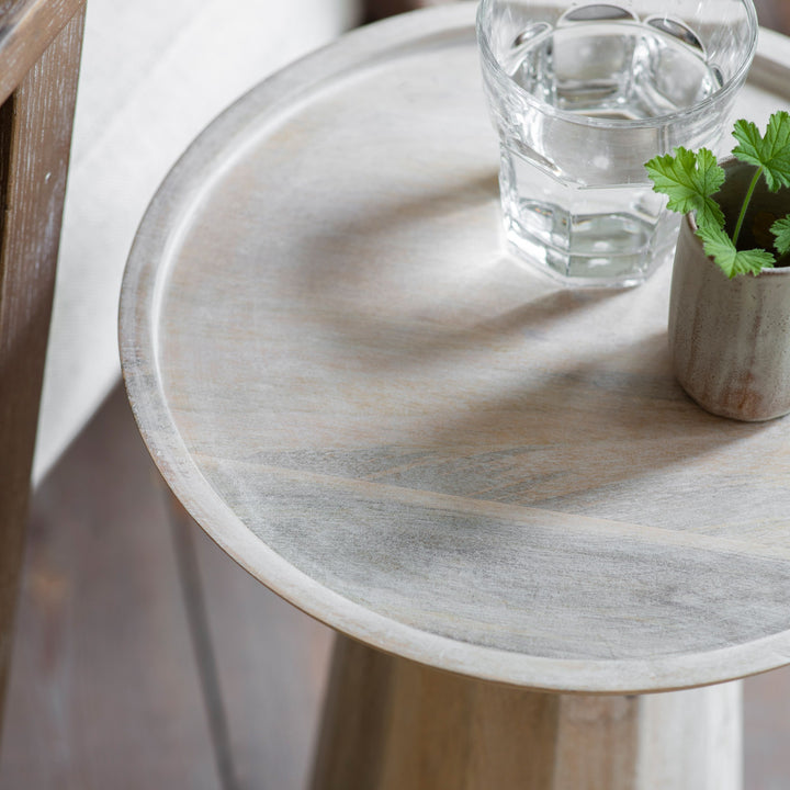 Danaway Side Table | Whitewash