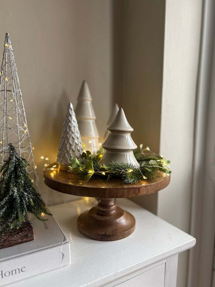 Hestia Wooden Cake/Styling Stand 30cm