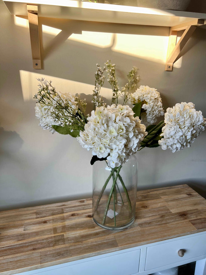 Contemporary Glass Jar Vase - Medium