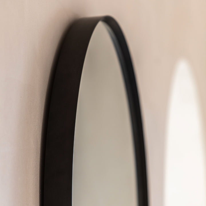 Holworth Black Arch Mirror | Small