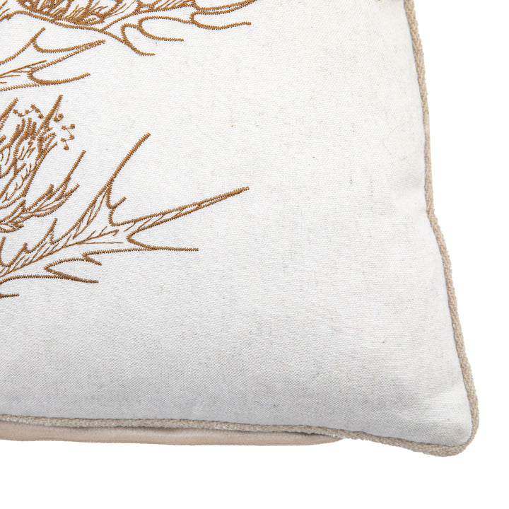 Natural Thistle Cushion