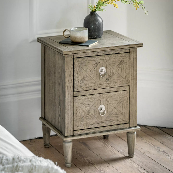 Mustique French Style Bedside Table