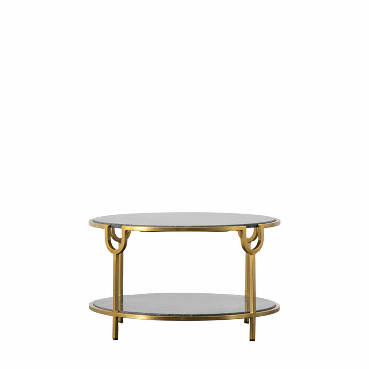 Weston Coffee Table Black Marble