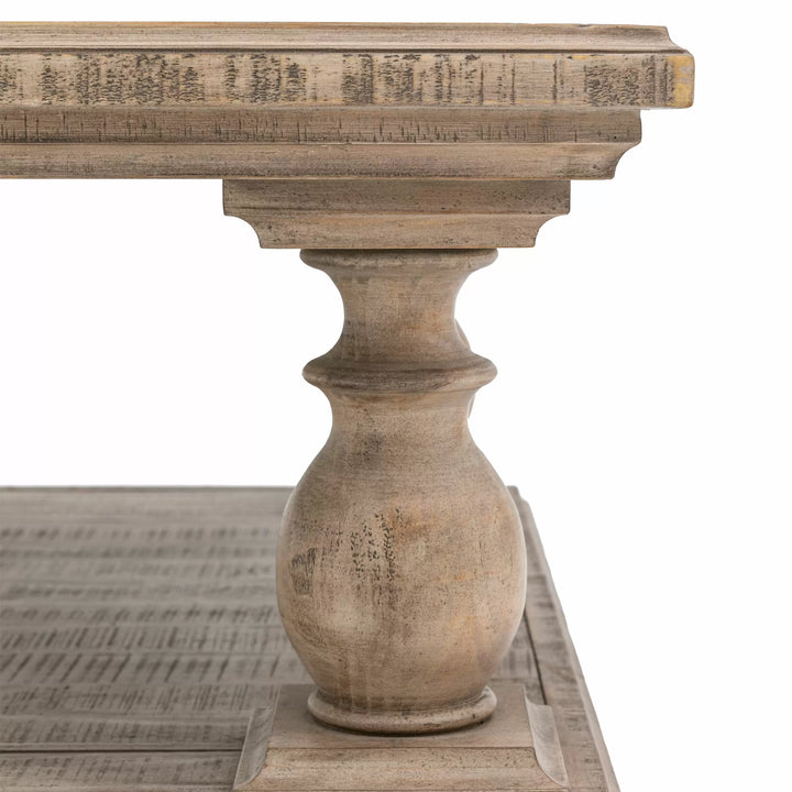 Saint Lucia Pine Square Coffee Table