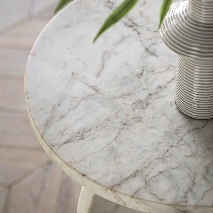 *Pre-order Marble Side Table