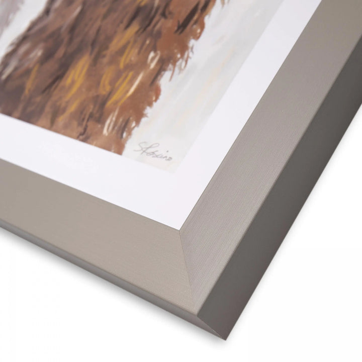 Abe and Lincoln Framed Art