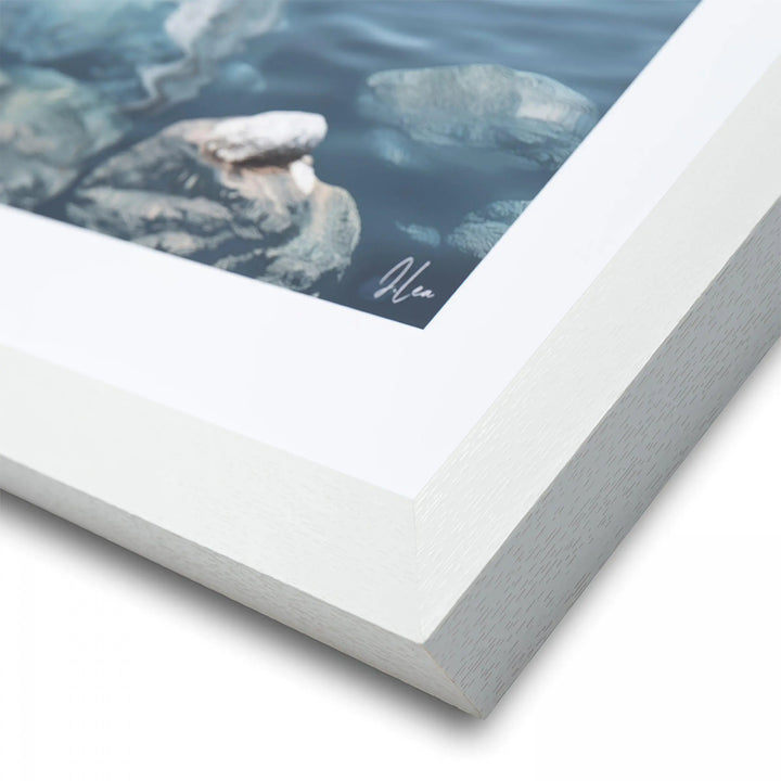 Azure Reflections Framed Art