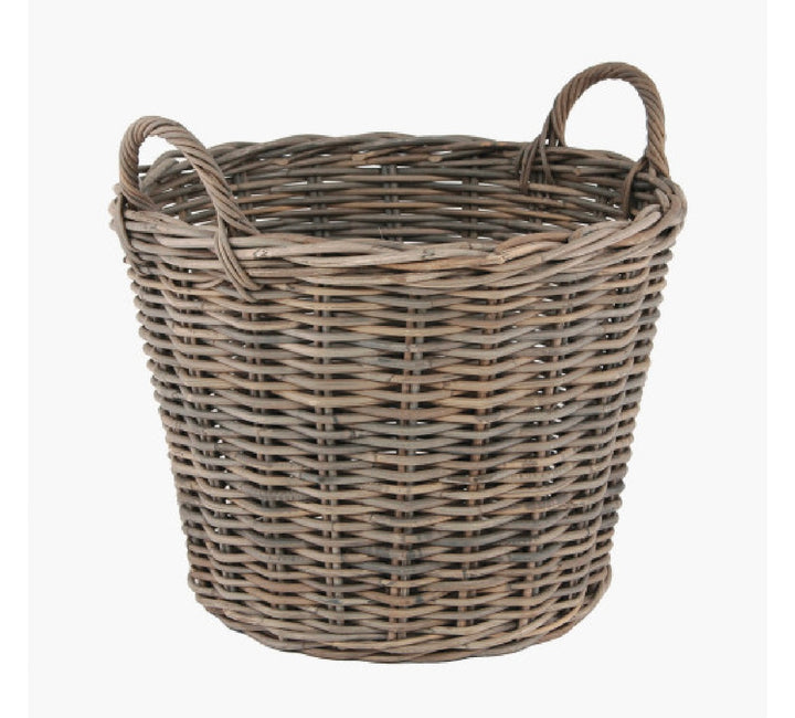 Natural Kubu Round Storage Basket 55cm