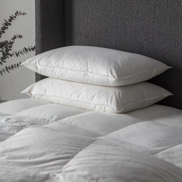 Simply Sleep White Goose Feather & Down Pillow