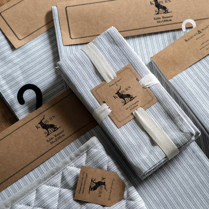 Woven Striped Table Runner