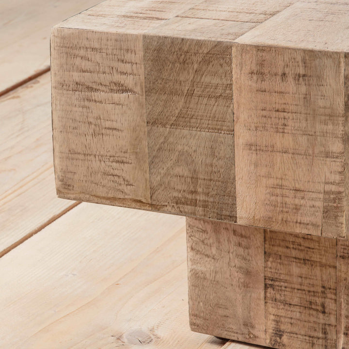 Chunky Weathered Coffee Table