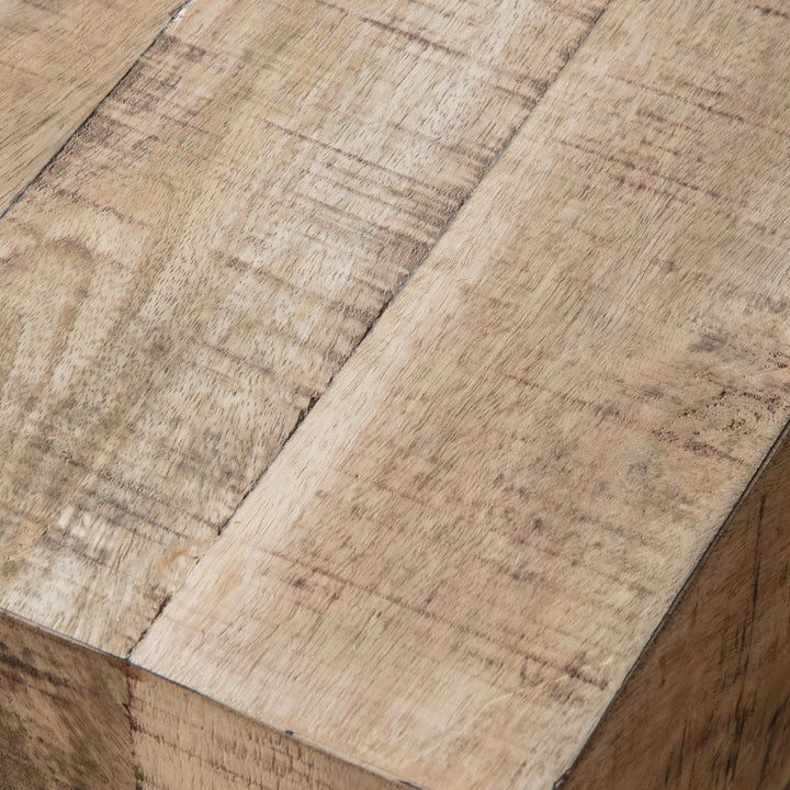 Chunky Weathered Coffee Table