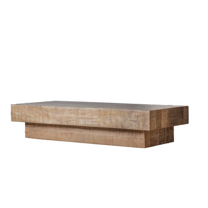 Chunky Weathered Coffee Table