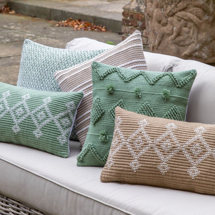 Sage Patterned Cushion