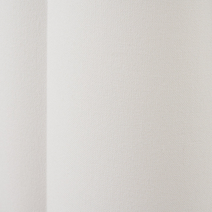 Posy 45cm White Handloom Tapered Scalloped Shade