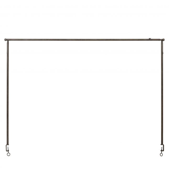 Iron Hanging Bar Black | Adjustable