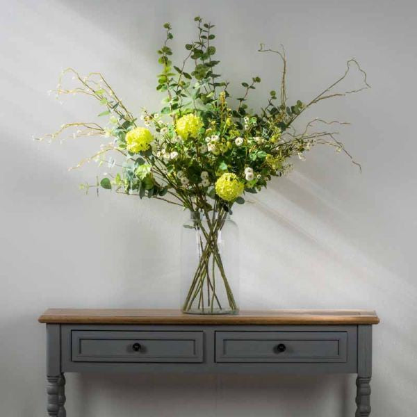 Contemporary Glass Jar Vase - Medium