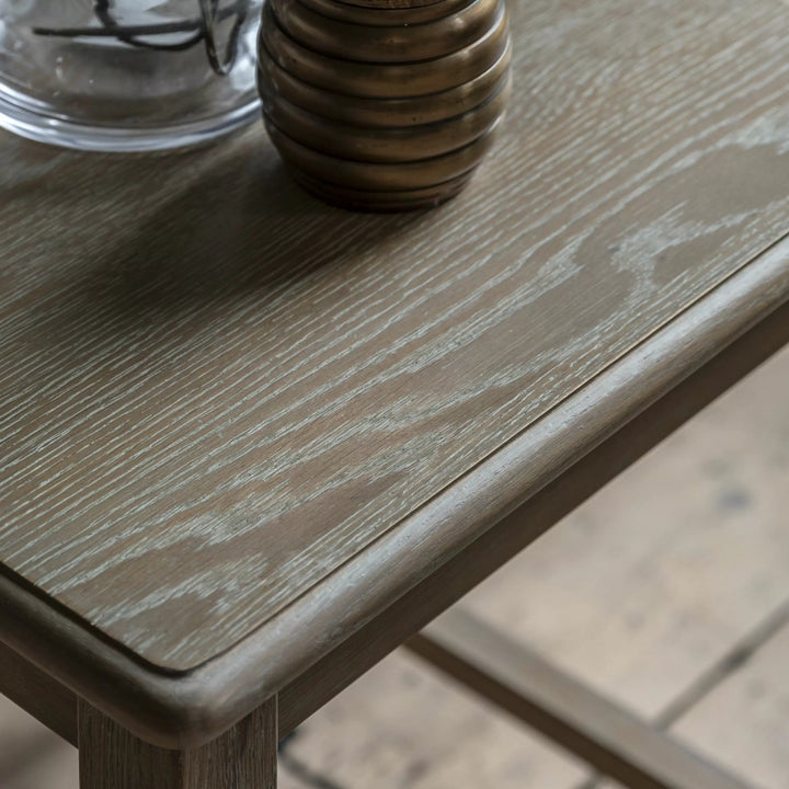 Artisan Oak Bobbin Side Table
