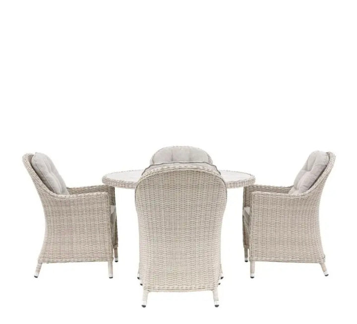 Holton 4 Seater Round Dining Set