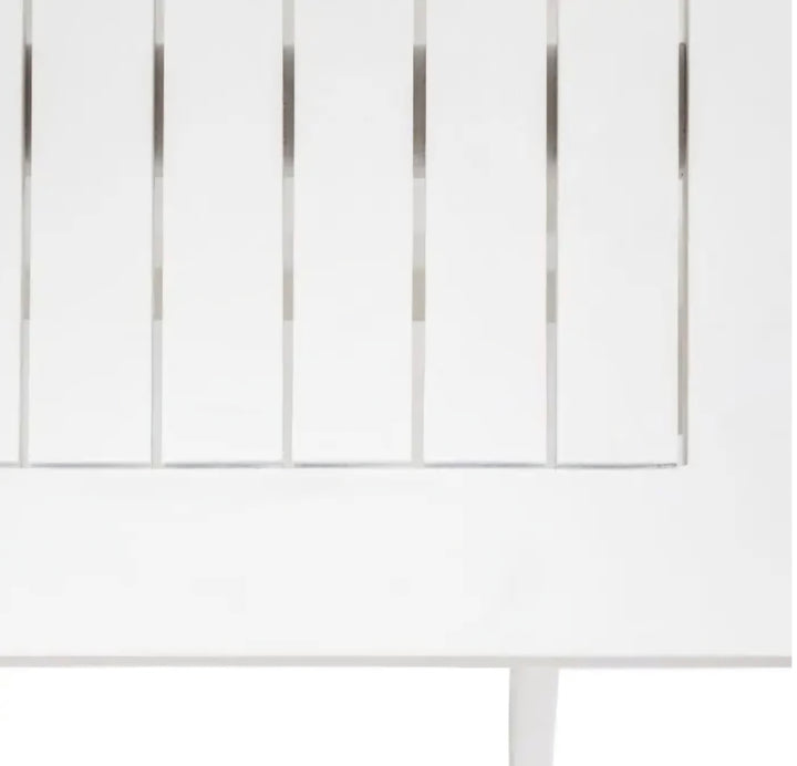 Lindos White Foldaway Dining Set