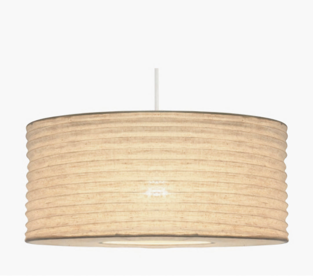 Patpong 50cm White Jute Easy Fit Pendant