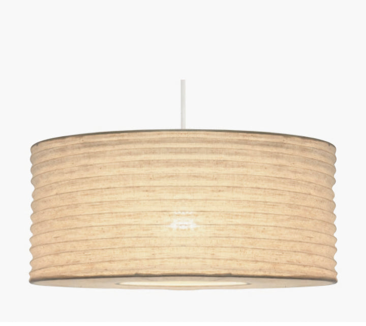 Patpong 50cm White Jute Easy Fit Pendant